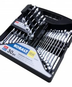 Kobalt Combination Wrenches & Sets 30-Piece Set 12-point Standard (SAE) and Metric Combination Standard Combination Wrench Set -Kobalt Best Sale 15484718 scaled
