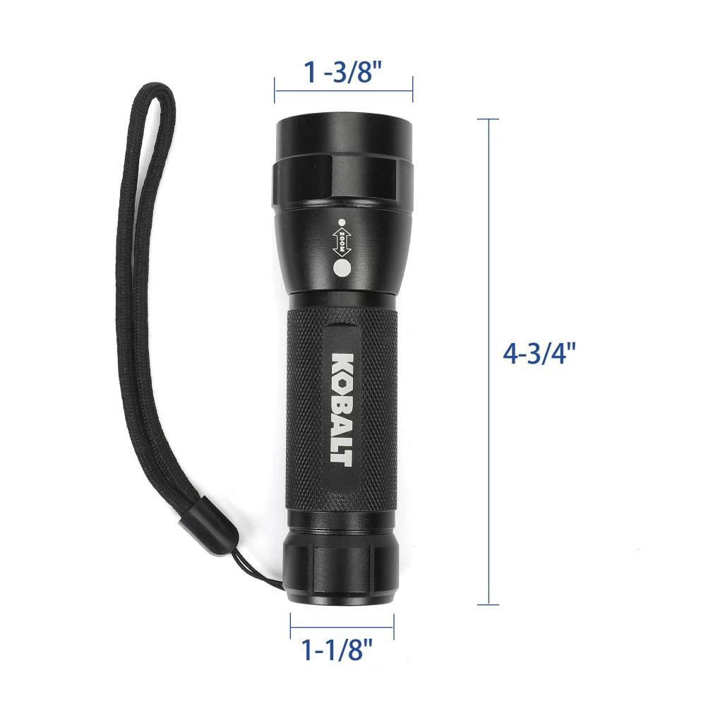 Kobalt Flashlights 300-Lumen LED Flashlight (Battery Included) 2 Kobalt Flashlights 300-Lumen LED Flashlight (Battery Included) - Image 2