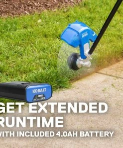 Kobalt Cordless Electric String Trimmers 40-Volt Max 16-in Straight Cordless String Trimmer with Attachment Capable and (Battery Included) 27 Kobalt Cordless Electric String Trimmers 40-Volt Max 16-in Straight Cordless String Trimmer with Attachment Capable and (Battery Included) -Kobalt Best Sale 15728282