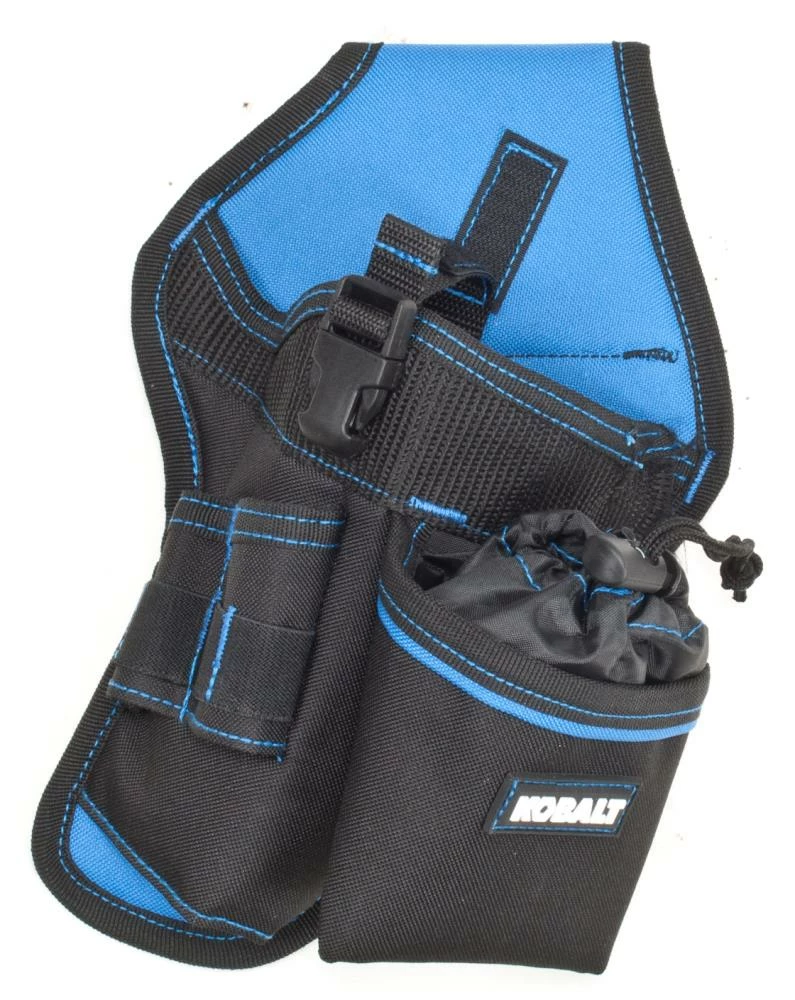 Kobalt Tool Belt Accessories Polyester Single Drill Holder 1 Kobalt Tool Belt Accessories Polyester Single Drill Holder