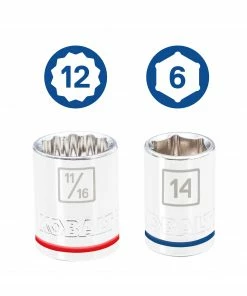 Kobalt Mechanics Tool Sets 118-Piece Standard (SAE) and Metric Combination Polished Chrome Mechanics Tool Set (3/8-in;) 19 Kobalt Mechanics Tool Sets 118-Piece Standard (SAE) and Metric Combination Polished Chrome Mechanics Tool Set (3/8-in;) -Kobalt Best Sale 16006944