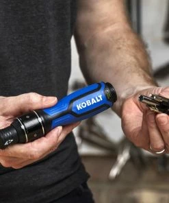 Kobalt Screwdrivers 13-Piece Plastic Handle Magnetic Ratcheting Set Multi-Bit Screwdriver Set -Kobalt Best Sale 16398059
