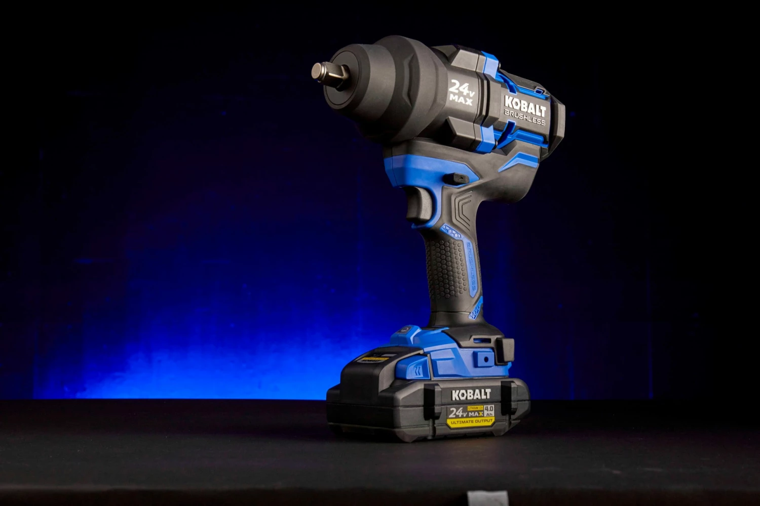 Kobalt Impact Wrenches 24-Volt XTR Variable Speed Brushless 1/2-in Drive Cordless Impact Wrench (1-Battery Included) 2 Kobalt Impact Wrenches 24-Volt XTR Variable Speed Brushless 1/2-in Drive Cordless Impact Wrench (1-Battery Included) - Image 2