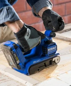 Kobalt Power Sanders Kobalt 24V MAX 24-Volt Brushless Cordless Variable Speed Belt Sander with Dust Management 24 Kobalt Power Sanders Kobalt 24V MAX 24-Volt Brushless Cordless Variable Speed Belt Sander with Dust Management -Kobalt Best Sale 16709163