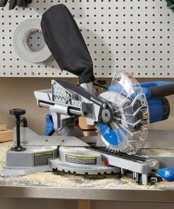 Kobalt Miter Saws Compact sliding 7-1/4-in 10 Amps Single Bevel Sliding Compound Corded Miter Saw -Kobalt Best Sale 16863042