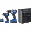 Kobalt Power Tool Combo Kits 2-Tool 24-Volt Max Brushless Power Tool Combo Kit Case (1-Battery Included and Charger Included)