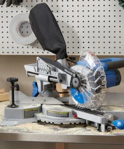 Kobalt Miter Saws Compact sliding 7-1/4-in 10 Amps Single Bevel Sliding Compound Corded Miter Saw -Kobalt Best Sale 17754774