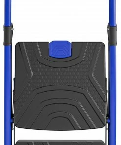 Kobalt Step Stools 3-Step 300-lb Capacity Black Steel Foldable Step Stool -Kobalt Best Sale 17787990