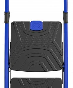 Kobalt Step Stools 2-Step 300-lb Capacity Black Steel Foldable Step Stool -Kobalt Best Sale 17788051