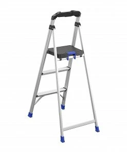Kobalt Step Stools 3-Step 250-lb Capacity Aluminum Foldable Step Stool 13 Kobalt Step Stools 3-Step 250-lb Capacity Aluminum Foldable Step Stool -Kobalt Best Sale 17788332