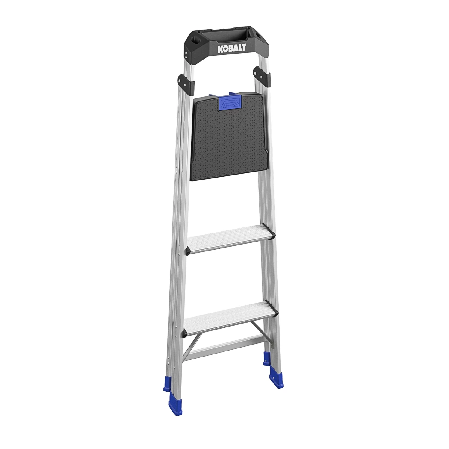 Kobalt Step Stools 3-Step 250-lb Capacity Aluminum Foldable Step Stool 5 Kobalt Step Stools 3-Step 250-lb Capacity Aluminum Foldable Step Stool - Image 5