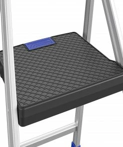 Kobalt Step Stools 2-Step 250-lb Capacity Aluminum Foldable Step Stool 15 Kobalt Step Stools 2-Step 250-lb Capacity Aluminum Foldable Step Stool -Kobalt Best Sale 17788439