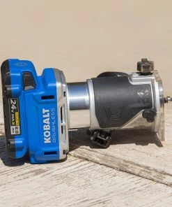 Kobalt Routers 24V MAX 1/4-in-Amp Variable Speed Brushless Trim Cordless Router (Tool Only) 23 Kobalt Routers 24V MAX 1/4-in-Amp Variable Speed Brushless Trim Cordless Router (Tool Only) -Kobalt Best Sale 17869099