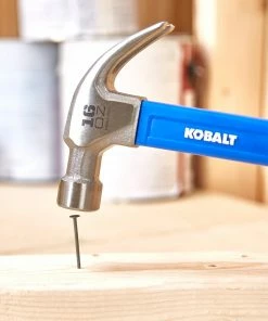 Kobalt Hammers 16-oz Smoothed Face Steel Head Fiberglass Claw Hammer 17 Kobalt Hammers 16-oz Smoothed Face Steel Head Fiberglass Claw Hammer -Kobalt Best Sale 18386289