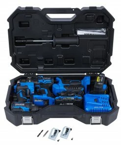 Kobalt Power Tool Combo Kits XTR 3-Tool 24-Volt Max Brushless Power Tool Combo Kit with Hard Case (2-Batteries Included and Charger Included) -Kobalt Best Sale 40321864