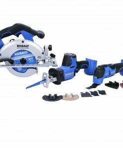 Kobalt Power Tool Combo Kits Kobalt 24V max 6-Tool 24-Volt Max Brushless Power Tool Combo Kit Case (2-Batteries Included and Charger Included) -Kobalt Best Sale 40338460