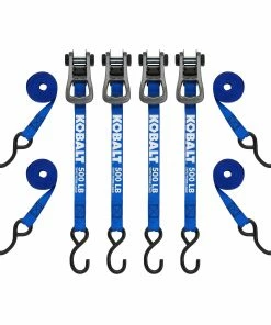 Kobalt Tie Downs 4-Pack x Tie Down Tie Down (500-lb Work Capacity) -Kobalt Best Sale 40596332 scaled
