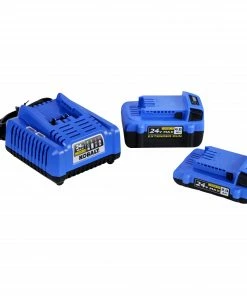 Kobalt Power Tool Batteries & Chargers 24-Volt Max 2-Pack 2 Amp-Hour; 4 Amp-Hour Lithium Power Tool Battery Kit (Charger Included) -Kobalt Best Sale 40780880