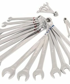 Kobalt Combination Wrenches & Sets 24-Piece Set 12-point Standard (SAE) and Metric Combination Standard Combination Wrench Set