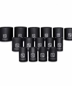 Kobalt Impact Sockets & Impact Socket Sets 15-Piece Standard (SAE) 1/2-in Drive 6-Point Impact Socket Set