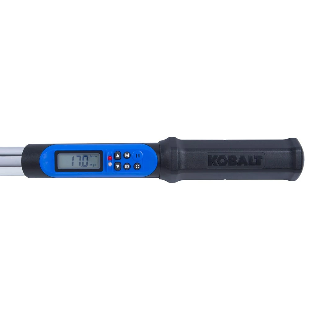 Kobalt Torque Wrenches 3/8-in Drive Digital Torque Wrench (5-ft lb to 100-ft lb) 2 Kobalt Torque Wrenches 3/8-in Drive Digital Torque Wrench (5-ft lb to 100-ft lb) - Image 2