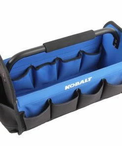 Kobalt Tool Bags Blue, Black Polyester 16-in -Kobalt Best Sale 40948786