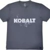 Kobalt Work Shirts Men's Medium Textured Cotton Short sleeve Graphic T-shirt Work Shirt