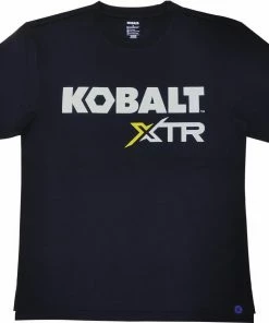 Kobalt Work Shirts Men's X-Large Textured Cotton Short sleeve Graphic T-shirt Work Shirt
