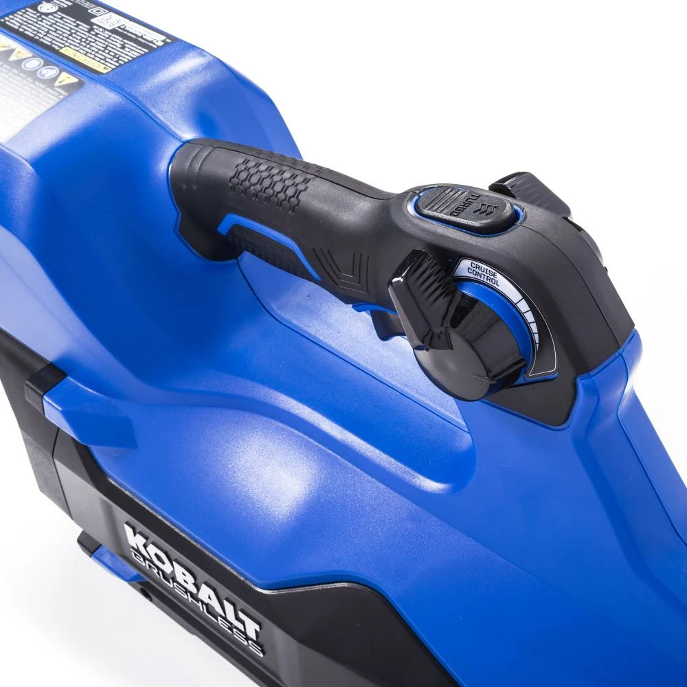 Kobalt Cordless Electric Leaf Blowers 80-volt Max 630-CFM Brushless Handheld Cordless Electric Leaf Blower 2.5 Ah (Battery & Charger Included) 5 Kobalt Cordless Electric Leaf Blowers 80-volt Max 630-CFM Brushless Handheld Cordless Electric Leaf Blower 2.5 Ah (Battery & Charger Included) - Image 5
