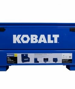 Kobalt Jobsite Boxes 24-in W x 48-in L x 28-in Steel Jobsite Box 16 Kobalt Jobsite Boxes 24-in W x 48-in L x 28-in Steel Jobsite Box -Kobalt Best Sale 41926771