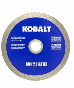 Kobalt Diamond Saw Blades 4-in Glass Tile Diamond Blade -Kobalt Best Sale 42129197