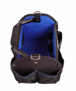 Kobalt Tool Bags Blue Black Polyester 12-in Tool Tote -Kobalt Best Sale 42143653 scaled