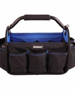 Kobalt Tool Bags Blue Black Polyester 15-in Tool Tote 12 Kobalt Tool Bags Blue Black Polyester 15-in Tool Tote -Kobalt Best Sale 42144077 scaled