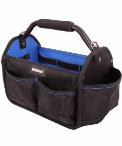 Kobalt Tool Bags Blue Black Polyester 15-in Tool Tote 14 Kobalt Tool Bags Blue Black Polyester 15-in Tool Tote -Kobalt Best Sale 42144079 scaled