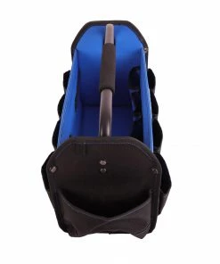 Kobalt Tool Bags Blue, Black Polyester 16-in Tool Tote -Kobalt Best Sale 42144696 scaled