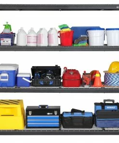 Kobalt Freestanding Shelving Units 84-in W x 24-in D x 84-in H 4-Tier Heavy Duty Steel Utility Shelving Unit -Kobalt Best Sale 42193288 scaled