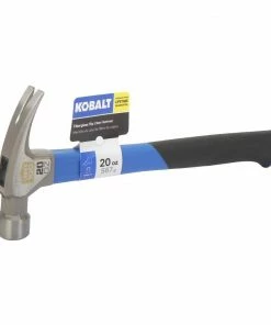 Kobalt Hammers 100-year anniversary 20-oz Smooth Face Steel Head Fiberglass Claw Hammer -Kobalt Best Sale 42213090