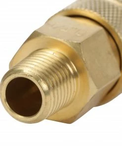 Kobalt Air Compressor Fittings Brass NPT Coupler (M) 1/4-in Universal -Kobalt Best Sale 42260951