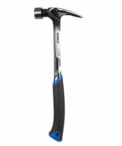 Kobalt Hammers 22-oz Smooth Face Steel Head Steel Claw Hammer