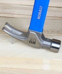 Kobalt Hammers 20-oz Smooth Face Steel Head Fiberglass Claw Hammer -Kobalt Best Sale 42367950 scaled