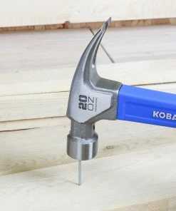 Kobalt Hammers 20-oz Smooth Face Steel Head Fiberglass Claw Hammer -Kobalt Best Sale 42367953 scaled