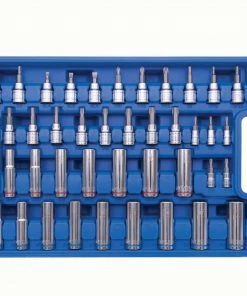 Kobalt Mechanics Tool Sets 250-Piece Standard (SAE) and Metric Combination Polished Chrome Mechanics Tool Set (1/4-in; 3/8-in) -Kobalt Best Sale 42394139 scaled