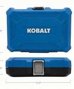 Kobalt Driver Sockets & Sets 42-Piece 3/8-in Drive Set Hex; Torx; Phillips; Flathead Bit Standard (SAE) and Metric Combination Driver Socket Set -Kobalt Best Sale 42455646 scaled