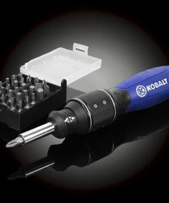 Kobalt Screwdrivers 32-Piece Rubber Handle Magnetic Ratcheting Set Multi-bit Screwdriver Set -Kobalt Best Sale 42474641