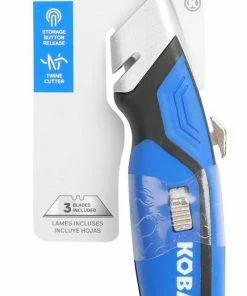 Kobalt Utility Knives 3-Blade Retractable Utility Knife with On Tool Blade Storage 11 Kobalt Utility Knives 3-Blade Retractable Utility Knife with On Tool Blade Storage -Kobalt Best Sale 42474656