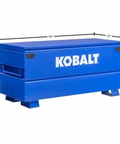 Kobalt Jobsite Boxes 24-in W x 60-in L x 28-in Steel Jobsite Box -Kobalt Best Sale 42542121