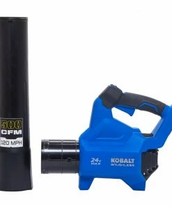 Kobalt Cordless Electric Leaf Blowers 24-volt Max 500-CFM Brushless Handheld Cordless Electric Leaf Blower (Tool Only) 16 Kobalt Cordless Electric Leaf Blowers 24-volt Max 500-CFM Brushless Handheld Cordless Electric Leaf Blower (Tool Only) -Kobalt Best Sale 42554775