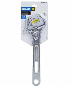Kobalt Adjustable Wrenches 10-in Steel Adjustable Wrench -Kobalt Best Sale 42581296