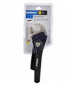 Kobalt Adjustable Wrenches Rapid adjust 8-in Steel and Plastic Adjustable Wrench -Kobalt Best Sale 42581322