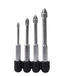 Kobalt Glass & Tile Drill Bits Carbide Tipped Twist Drill Bit Set